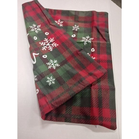 Mohawk Let It Snow Throw Pillow Zippered Cover Design on Both Sides 19" x 19" - Picture 2 of 3